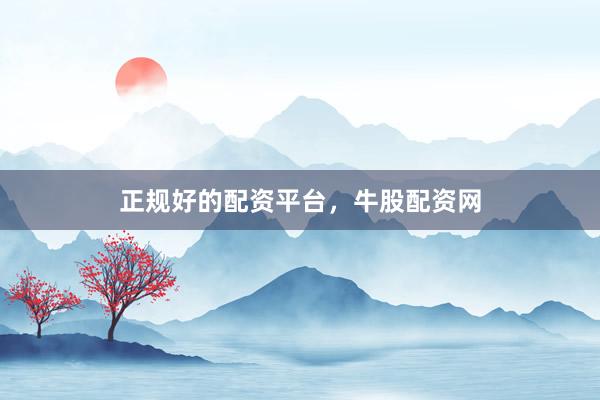 正规好的配资平台，牛股配资网